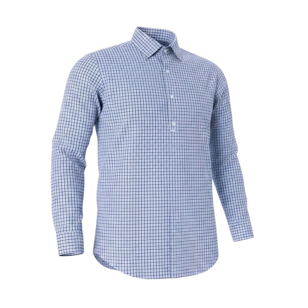 Proper Cloth Blue Shirt Mens XL 46 Oxford Twill Dress Button Up